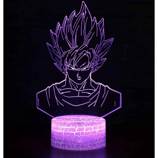 NEW Anime Dragon Ball Z LED Night Light Gift Son GoKu&Begita Birthday Present